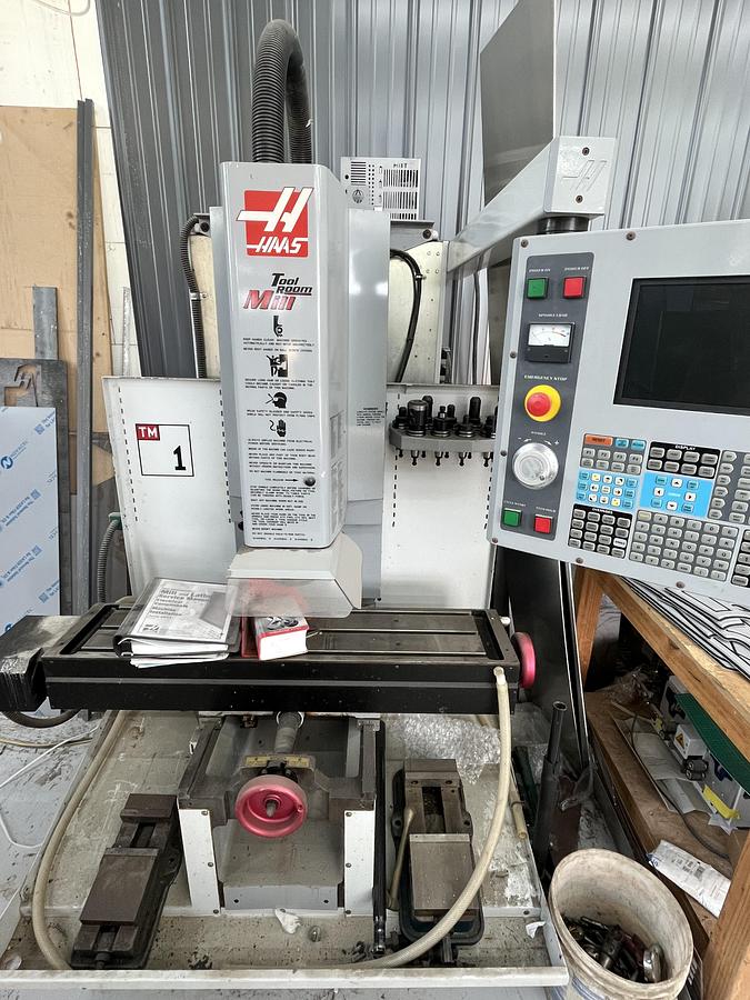 Used 2004 HAAS TM-1 CNC Vertical Mill Low Hours