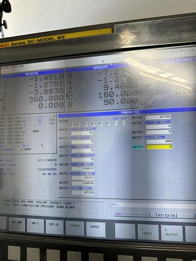 Used 2020 DOOSAN DVF5000 5-Axis CNC Vertical Machining Center