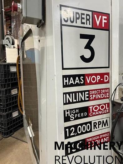Used 2006 HAAS VF-3SS 4-Axis 12,000 RPM CNC Vertical Machining Center ***Low Hours***