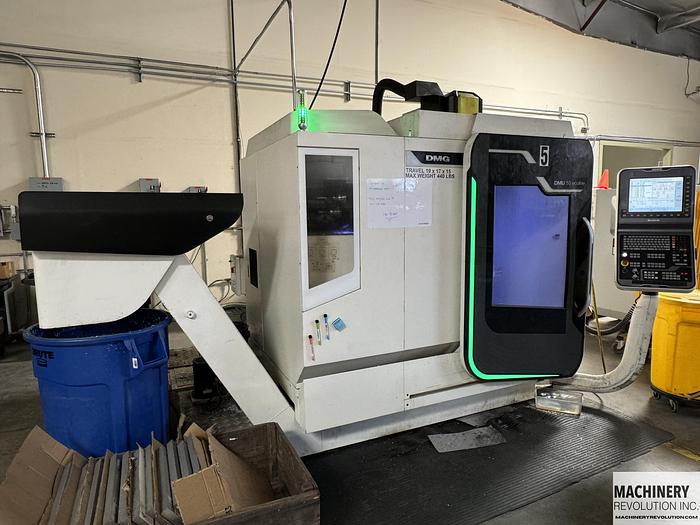 Used 2014 DMG DMU 50 ECO Line 5 - Axis CNC Vertical Machining Center