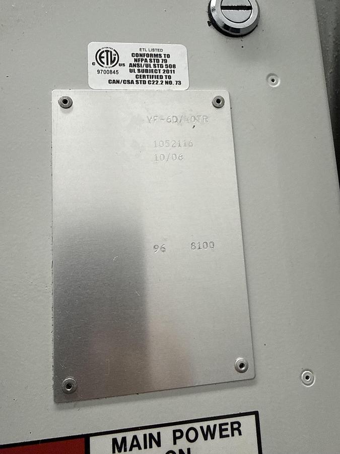 Used 2006 HAAS VF-6/40 TR-310 5-Axis Vertical Machining Center