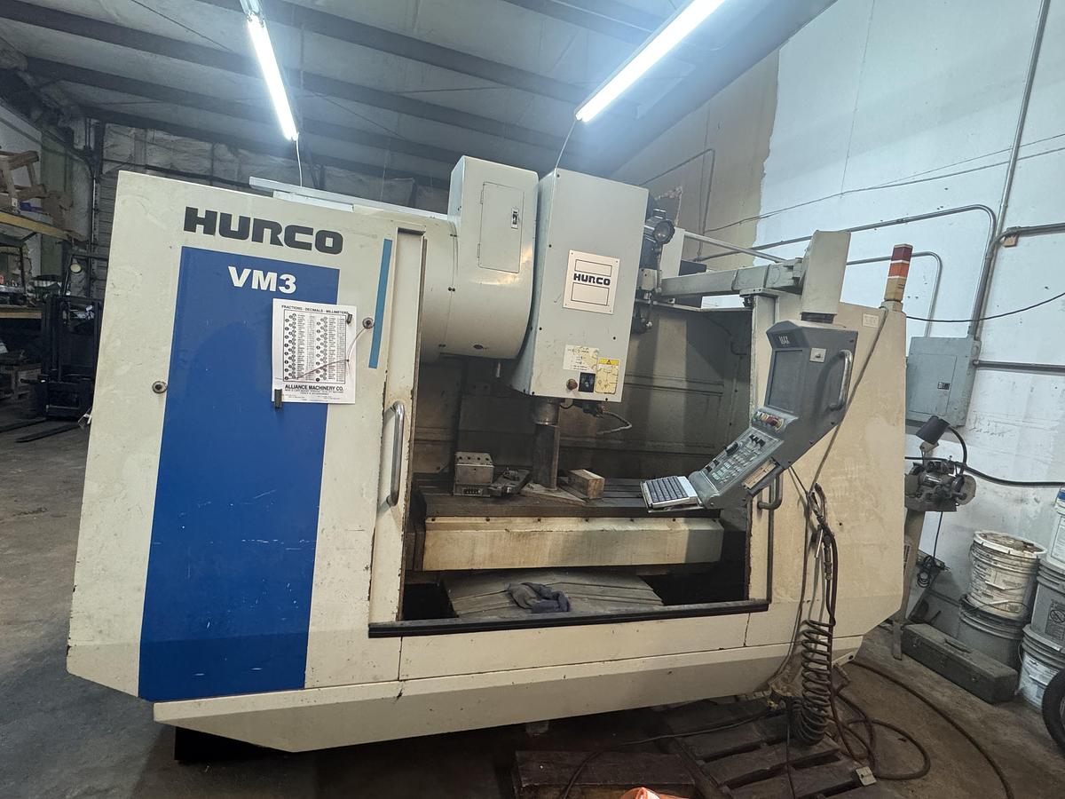 Used 2006 HURCO VM-3 CNC Vertical Machining Center