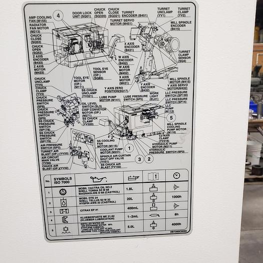 Used 2021 MAZAK QT-250 MSY CNC Live Tooling Lathe