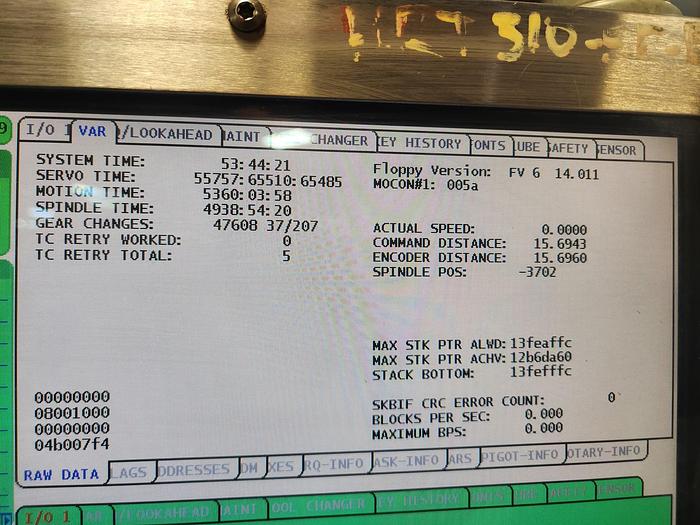 Used 2011 HAAS VF-3YT Cat-50 4-Axis CNC Vertical Machining Center