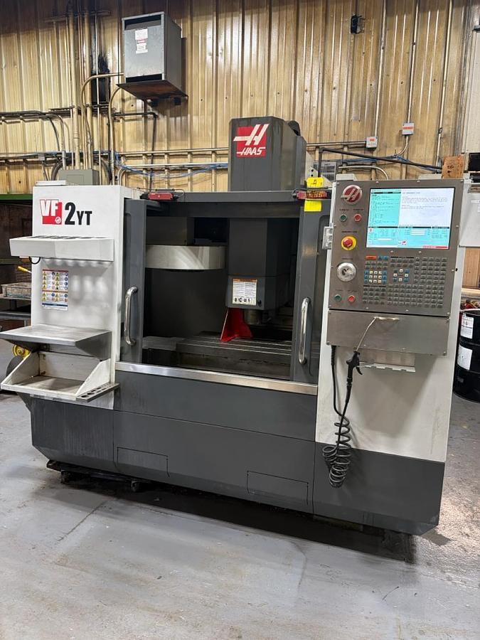 Used 2013 HAAS VF-2YT CNC Vertical Machining Center
