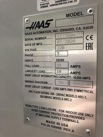 Used HAAS
