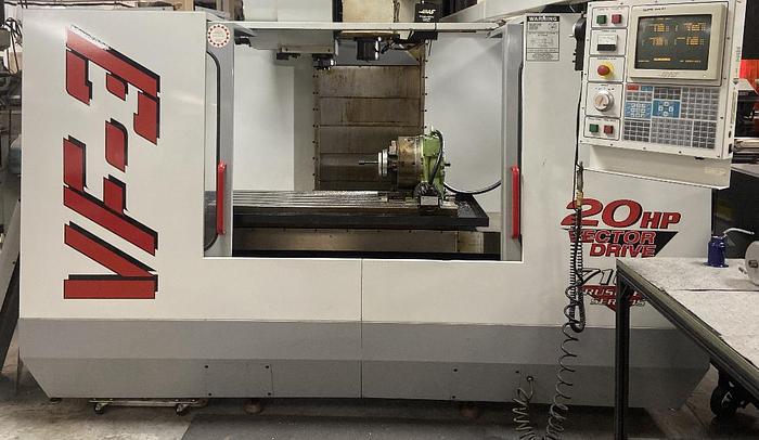Used 1998 HAAS VF-3 4-Axis CNC Vertical Machining Center