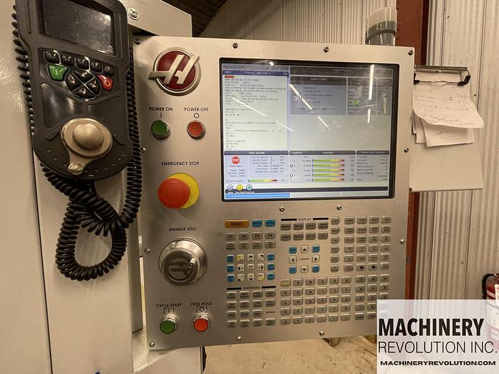 Used 2018 HAAS UMC 750SS 5-Axis CNC Vertical Machining Center with WIPS / TSC / HSM / 15,000RPM Low Hours