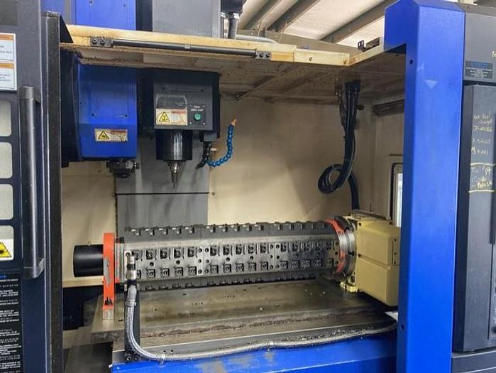 Used 2015 HWACHEON VESTA 1000 12K RPM 4-AXIS Nikken Rotary Table CNC VERTICAL Machining Center