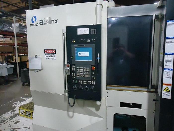 Used 2012 MAKINO A51NX CNC 4-Axis Horizontal Machining Center