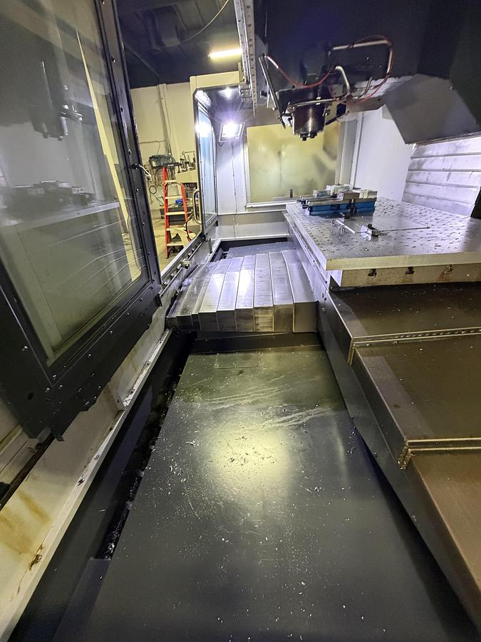 Used 2020 HAAS VF-6 Cat-50 4-Axis CNC Vertical Machining Center ***Only 2,327 Cutting Hours***