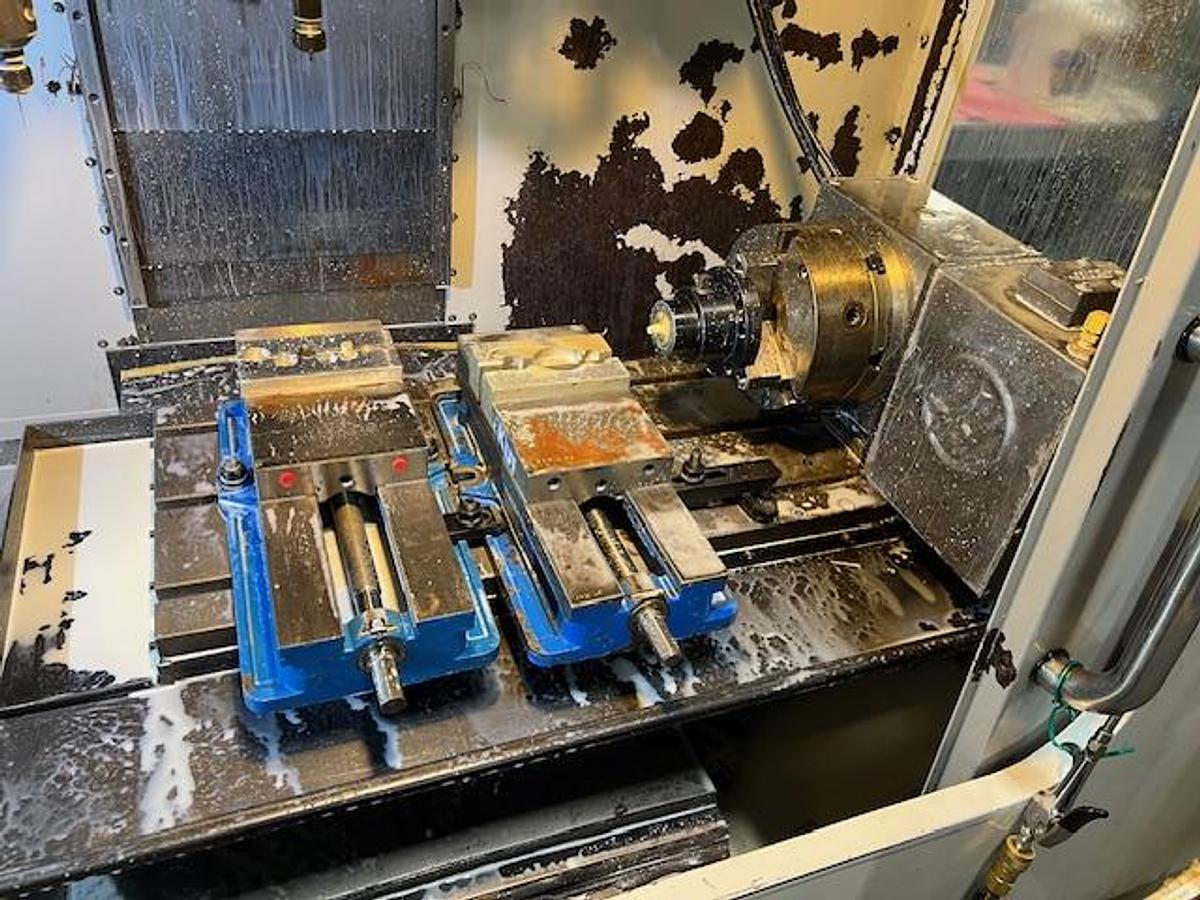 Used 2006 HAAS VF-2 4-Axis CNC Vertical Machining Center