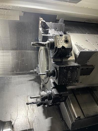 Used 2023 MAZAK QT-EZ 12MSY CNC Lathe With Live Tooling Y-Axis Sub Spindle & LNS Bar Feeder