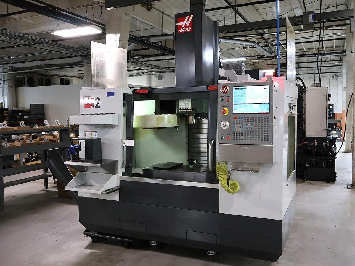 Used 2013 HAAS VF-2 4-Axis CNC Vertical Machining Center