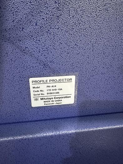 Used Mitutoyo PH-A14 Optical Comparator