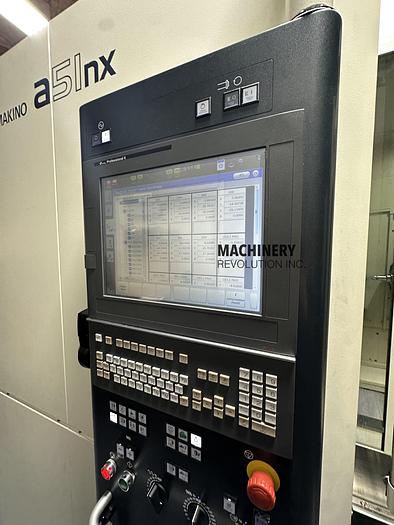 Used 2021 Makino A51NX CNC 4-Axis Horizontal Machining Center With Pallet Changer