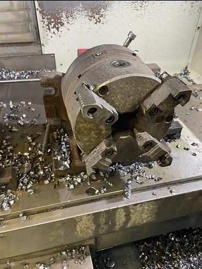 Used 2019 HAAS VF-3YT/50 4-Axis CNC Vertical Machining Center