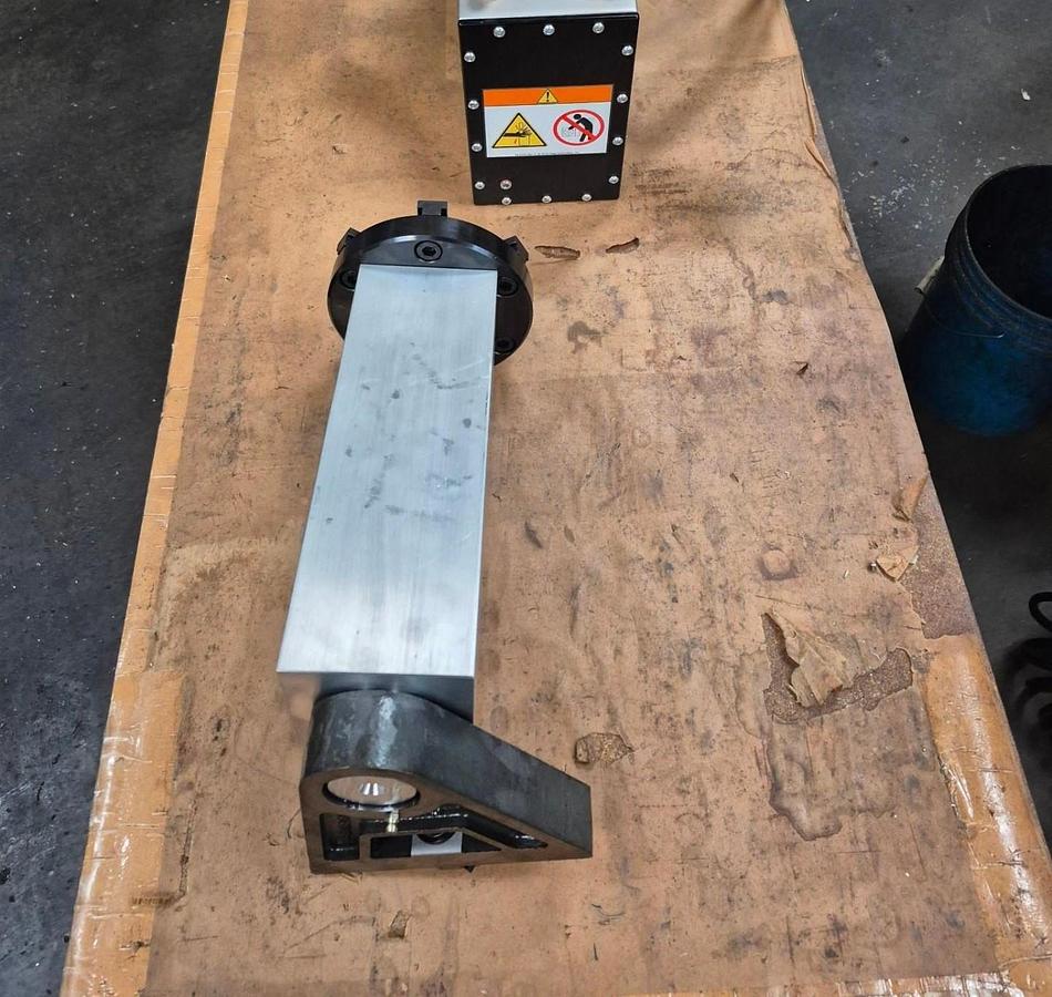 Used 2025 HAAS HRT-160 Rotary Table With Collet Chuck & Tooling Block System