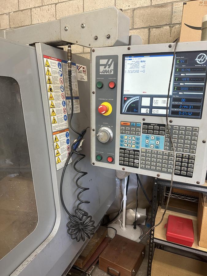 Used 2007 HAAS TM-3P 4-Axis CNC Vertical Machining Center ***Low Cutting Hours***