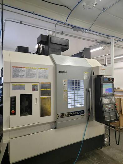 Used 2020 OKUMA Genos M460VE 4-Axis CNC Vertical Machining Center