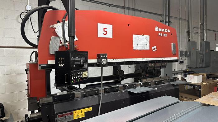 Used 2000 Amada  RG-100 100 Ton CNC Press Brake