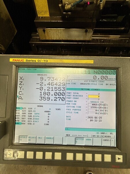 Used 2017 TORNOS CT20 CNC Swiss Lathe with Bar Feeder