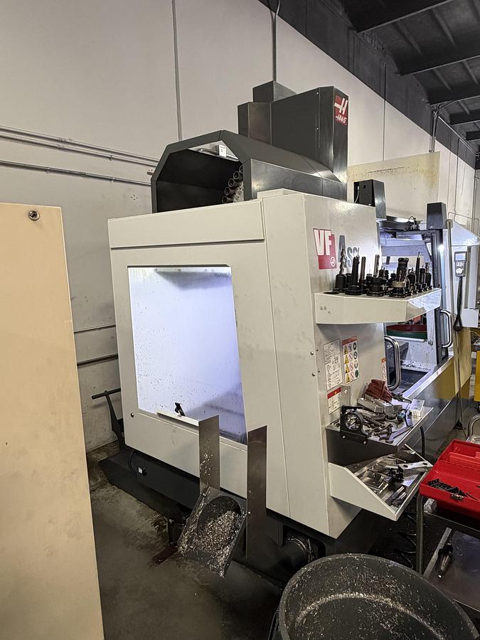 Used 2020 HAAS VF-4SS 4-Axis 12,000RPM CNC Vertical Machining Center WIPS / High Speed Machining / 40+1 ATC