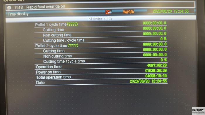 Used 2015 Brother Speedio R 450 X1 4-Axis Vertical Machining Center with Pallet Changer / TSC / Probing / Rotary Table