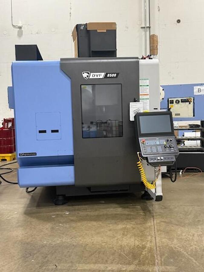 Used 2024 DN SOLUTIONS DVF 6500 5-AXIS CNC MACHINING CENTER