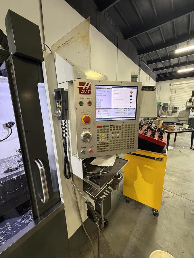 Used 2020 HAAS VF-4SS 4-Axis 12,000RPM CNC Vertical Machining Center WIPS / High Speed Machining / 40+1 ATC