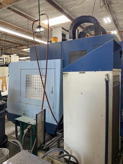 Used 2000 Matsuura MC-800VFDC Twin Spindle CNC Vertical Machining Center