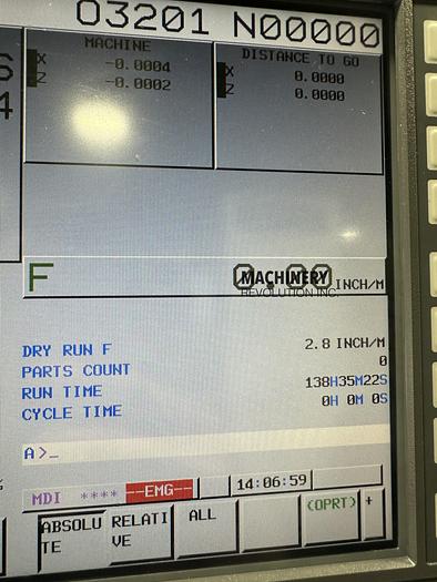 Used 2018 Hyundai-WIA LV800R CNC Vertical Turret Lathe ***Low Hours***