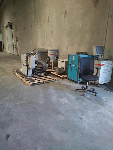 Used 2013 FLOW Flow Mach-4 4050C 4-Axis CNC 87,000 PSI Waterjet Contour Machine