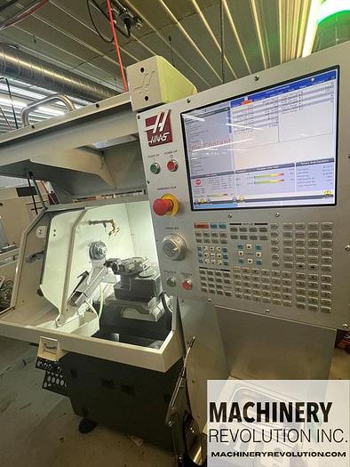 Used 2022 HAAS CL-1 COMPACT LATHE / Bar Feeder / 8 Station Turret / 6,000 RPM ***Low Hours***