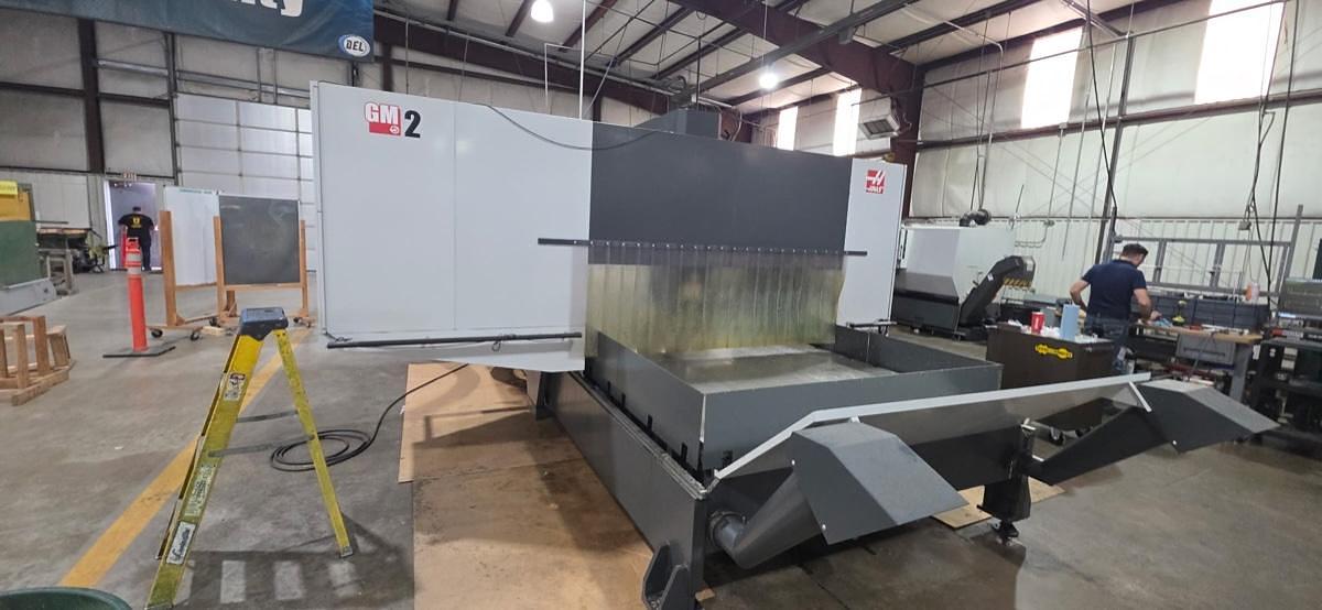 Used 2023 HAAS GM-2 CNC Gantry Vertical Maching Center with 4th Axis ready / TSC / HSM