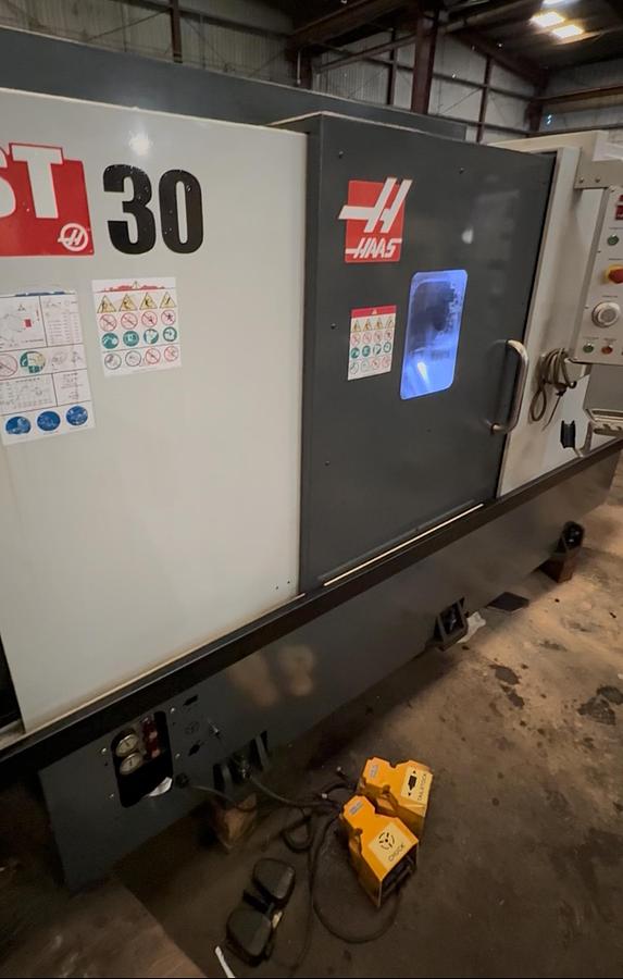 Used 2020 HAAS ST-30 Dual Steady Rest Tool Presetter and Tailstock