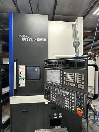 Used 2016 Hyundai-WIA LV450R CNC Vertical Turret Lathe