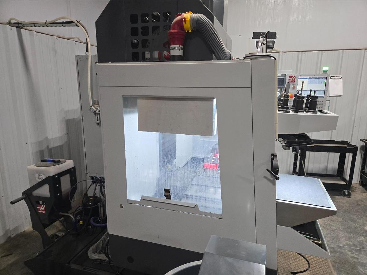 Used 2023 HAAS VF-2SS 12,000 RPM 4-Axis CNC Vertical Machining Center Only 100 Cutting Hours