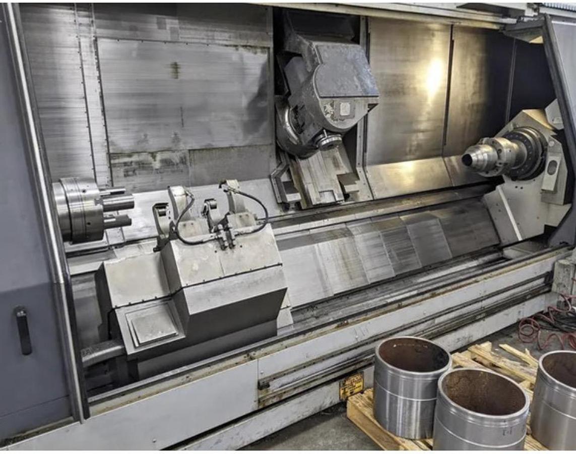Used 2005 Mori Seiki 3500MT Y-Axis Live Tooling CNC Mill Turn Lathe