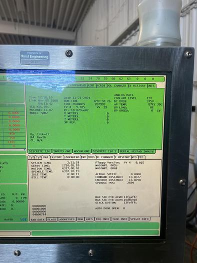 Used 2009 HAAS Super Mini Mill 2 5-Axis Side Mount Tool Changer CNC Vertical Machining Center