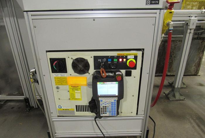 Used 2015 FANUC M20ia Robot with Schunk Grippers and R30ib Control