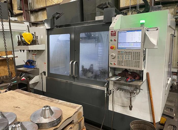 Used 2019 HAAS VF-3YT/50 4-Axis CNC Vertical Machining Center