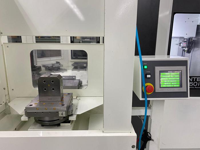 Used 2020 KITAMURA Mycenter HX250IG 4-Axis Horizontal Machining Center With 10 Station Pallet Pool