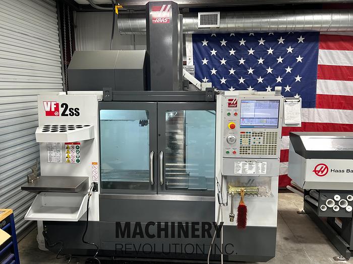 Used 2019 HAAS VF-2SS CNC Vertical Machining Center ***86 Cutting Hours*** Like Brand New