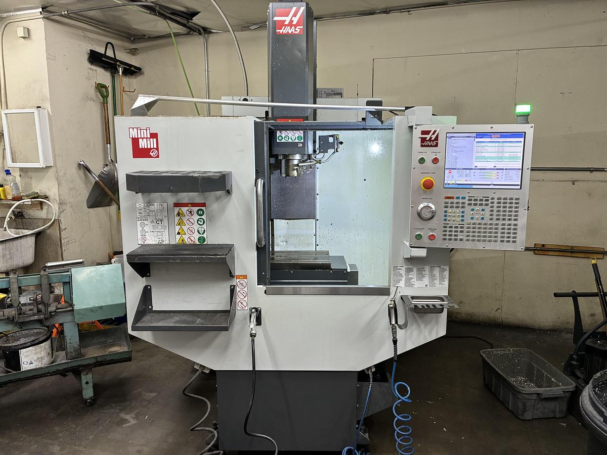 Used 2019 HAAS Mini Mill Like Brand New Only 567 Feed Cutting Hours
