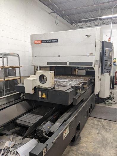 Used 2004 MAZAK Space Gear-48 MK II 5-Axis 2500 Watt CO2 Laser