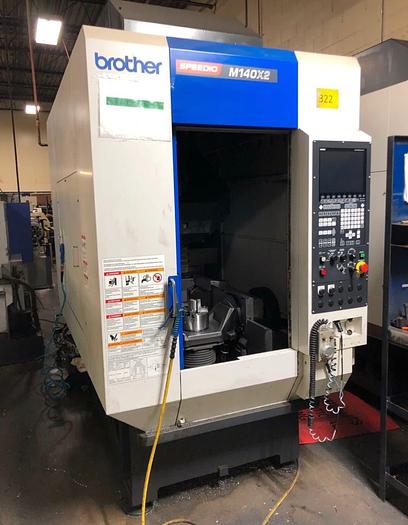 Used 2019 Brother SPEEDIO M140X2 Mill Turn 5 Axis ***Low Hours***