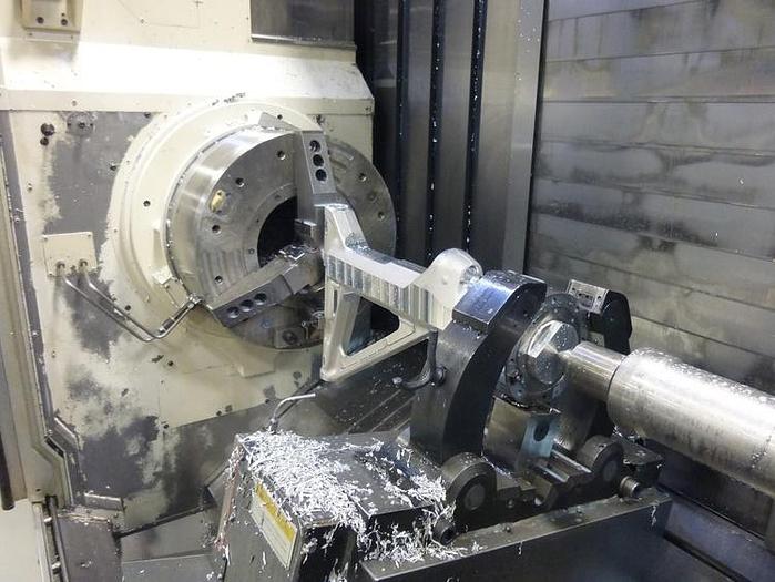 Used 2010 OKUMA Multus B750-W 8-Axis CNC Mill Turn