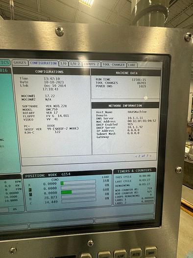 Used 2013 HAAS UMC-750
