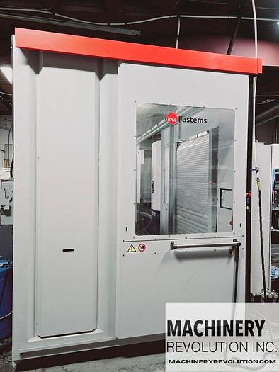 Used 2020 HYUNDAI WIA HS5000i 500mm 4-Axis Horizontal Machining Center 12 Station Pallet Pool